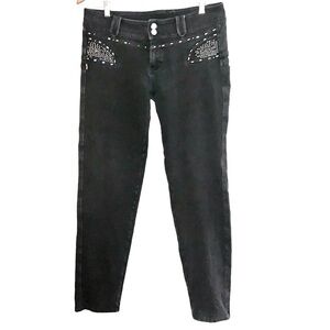 Beverly Jeans with Rhinestones skinny stretch 32/14